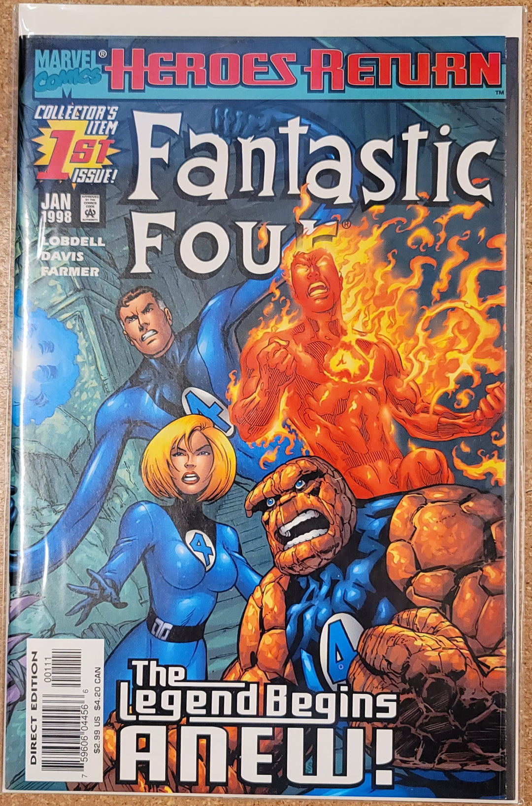 Fantastic Four: Heroes Return #1 issue Jan 1998 - Deal Changer