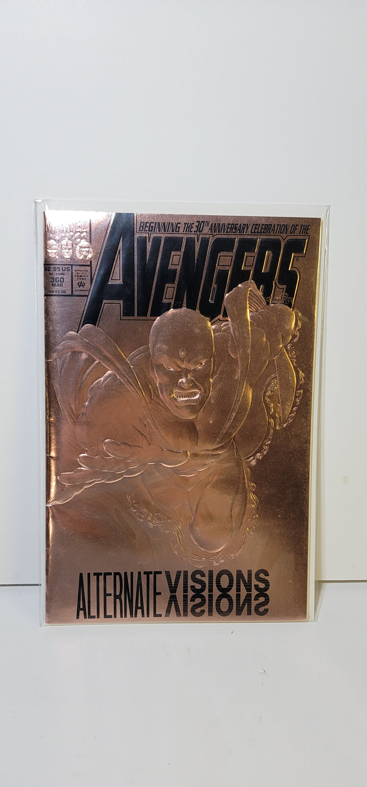 Avengers: Alternate Visions - #360 Marvel Comics Edición 40 Aniversario