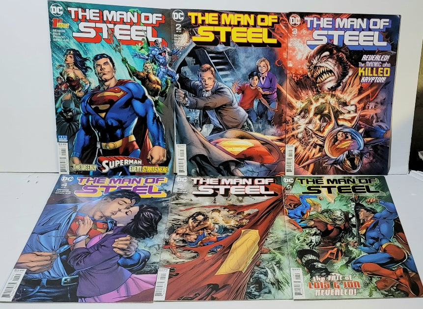 The Man Of Steel 1-6 Mini Series DC Comics Collection