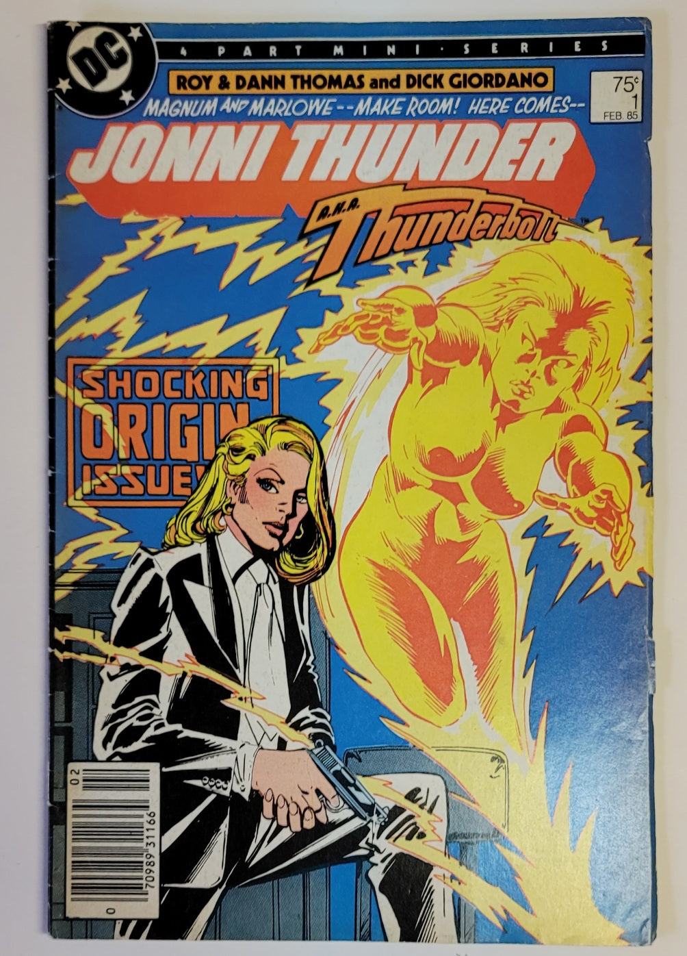 Jonni Thunder: también conocido como Thunderbolt # 1 Edición 1985