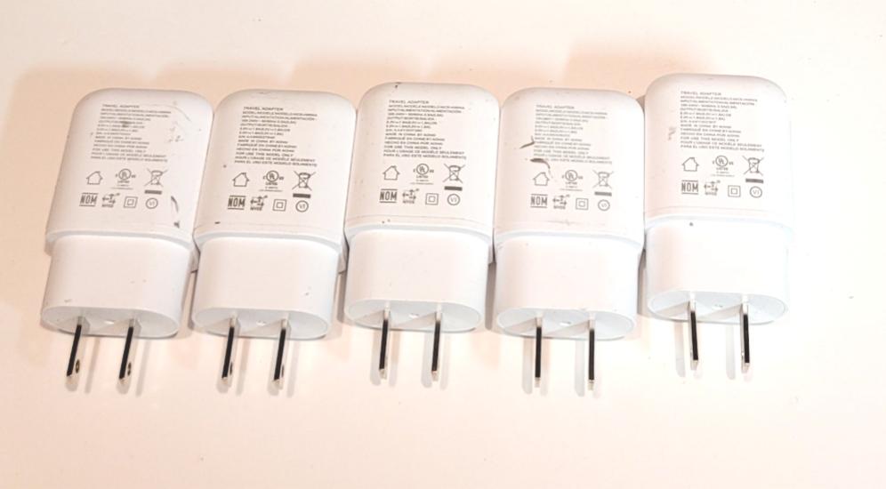 5 Pack: LG QuickCharge 3.0 Wall Charging Fast Adapter: G5 G6 NEXUS 5X 6P V10++