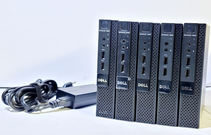 5 Computadoras de escritorio Dell Micro Optiplex 9020 i5 3.30GHz 8GB 256GB SSD Win 10 Pro