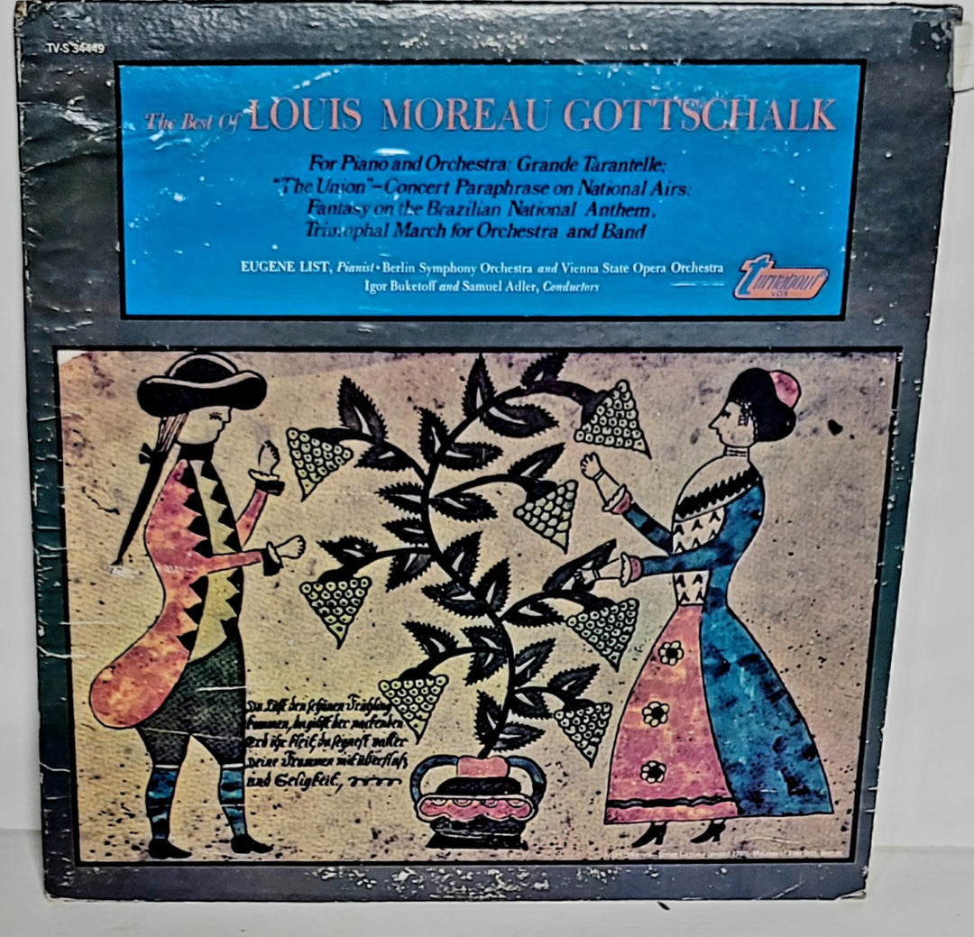 Louis Moreau Gottschalk ‎– Lo Mejor de - LP Vinilo 12"