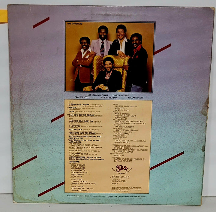 The Whispers 
Solar ‎– BXL1-3521- Funk Soul LP Vinyl 12"