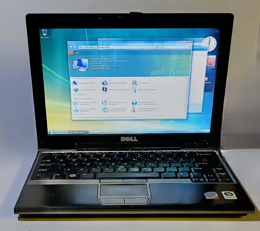Dell Latitude D430 12" Screen Laptop Windows Vista Intel