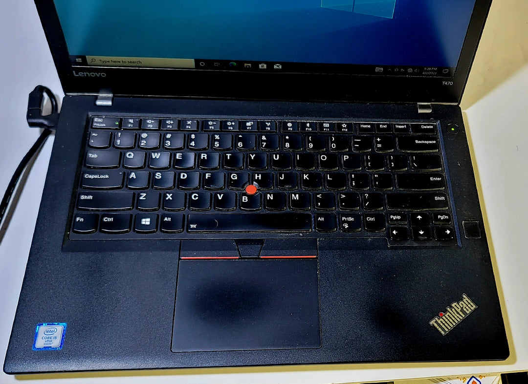Lenovo Thinkpad T470 14" Laptop | i5-6300U 2.5GHz | 8GB 128SSD | Win10 | Webcam