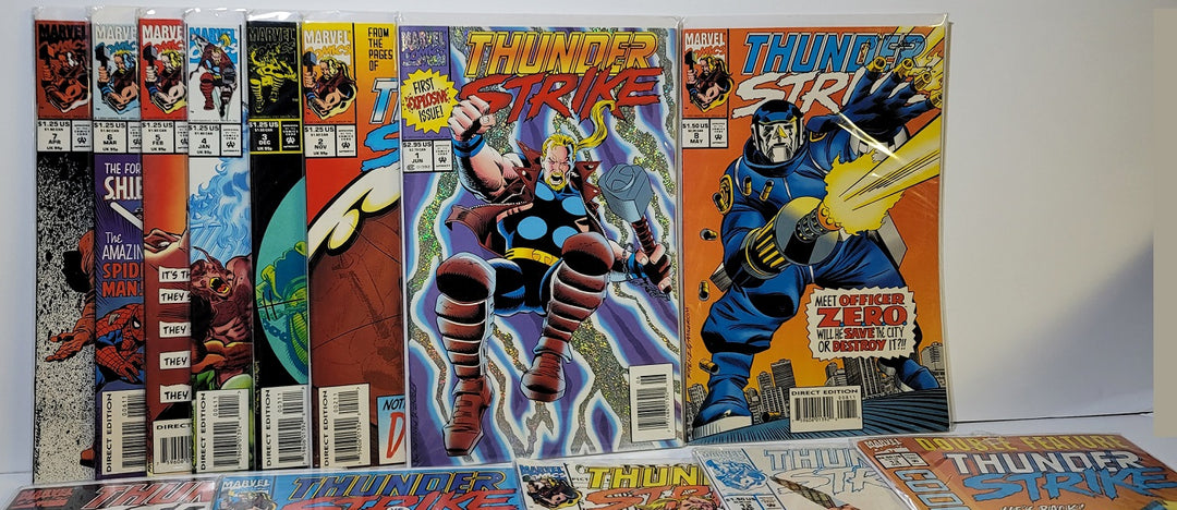 ThunderStrike Números 1-13 Marvel 1993 Original