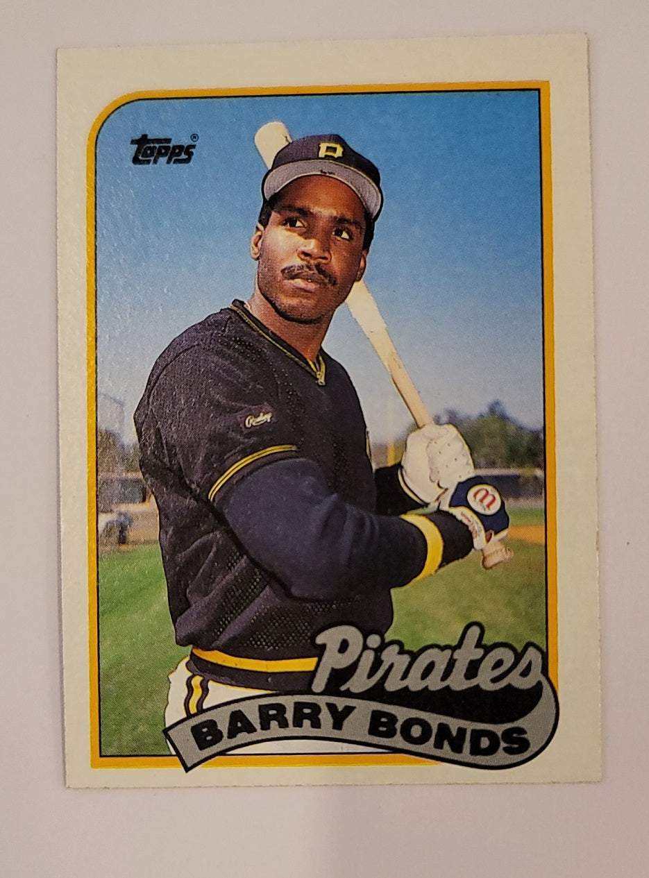 Barry Bonds 1989 Topps Pirates Baseball Card 620
