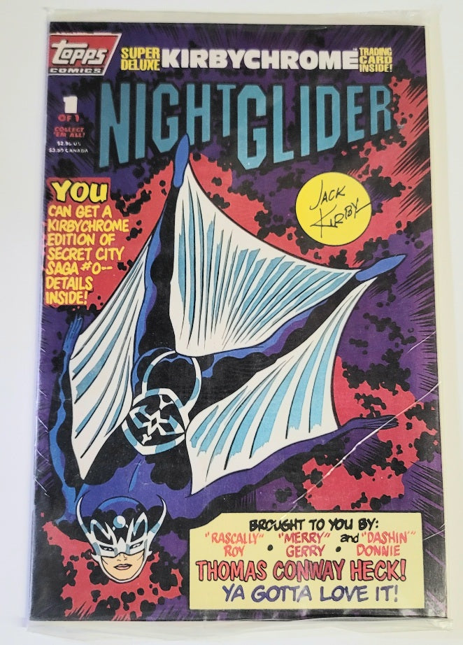 NightGlider Topps Comics Kirby Chrome