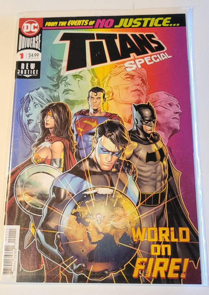 Especial de Titanes: Mundo en llamas - Edición n.º 1 DC Comic