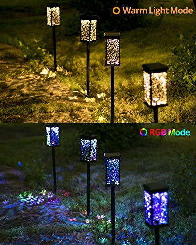 太阳能通路后院家庭景观灯 6 件装