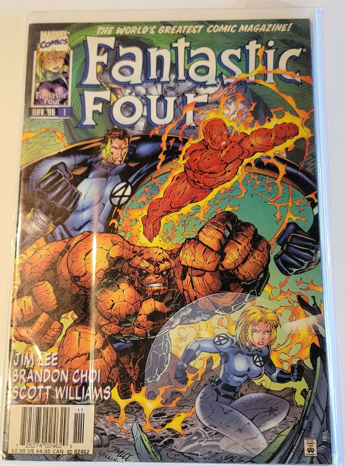 Los Cuatro Fantásticos Número 1 Marvel Comics 1996