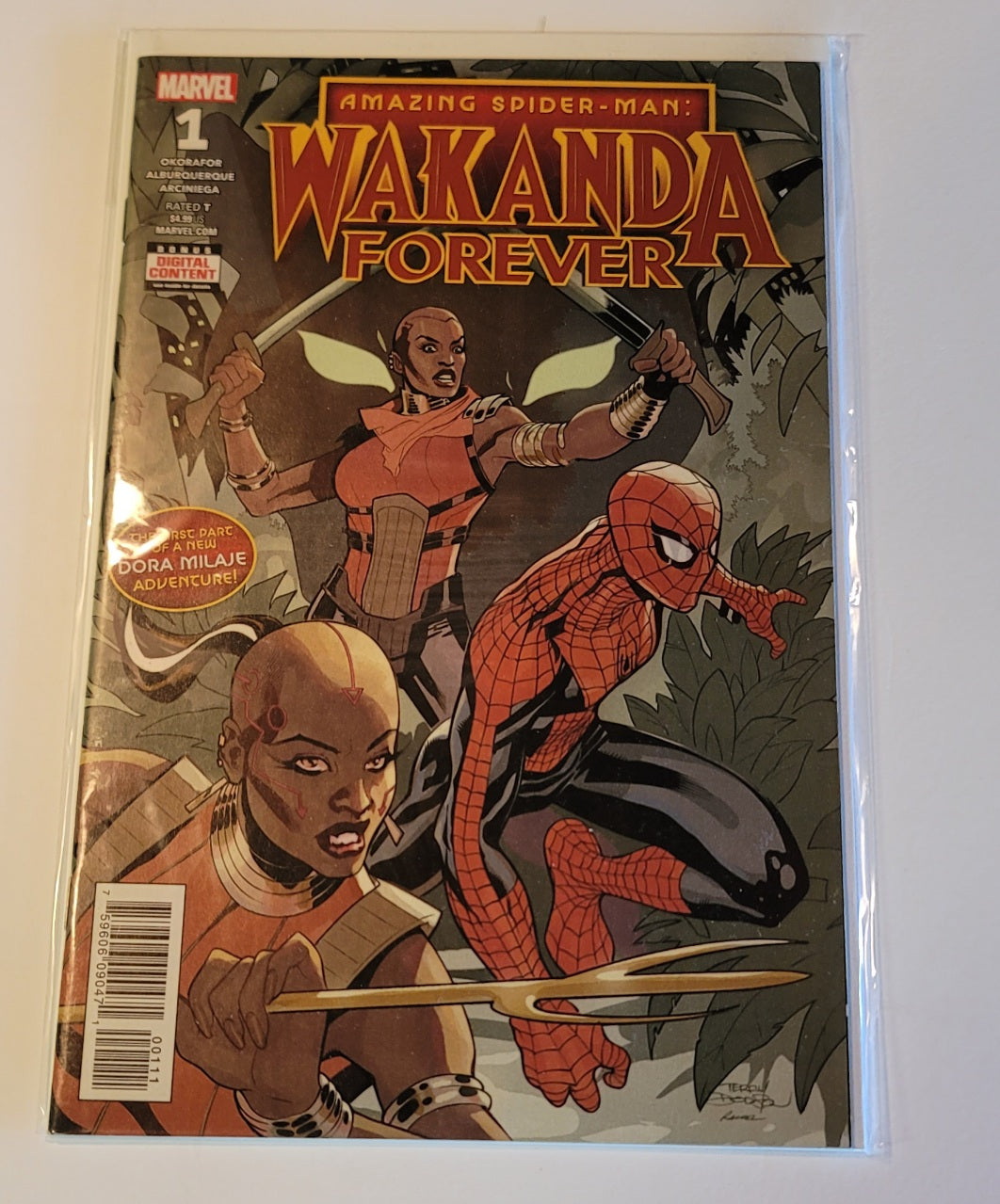 Amazing Spider-man Wakanda Forever #1 Issue