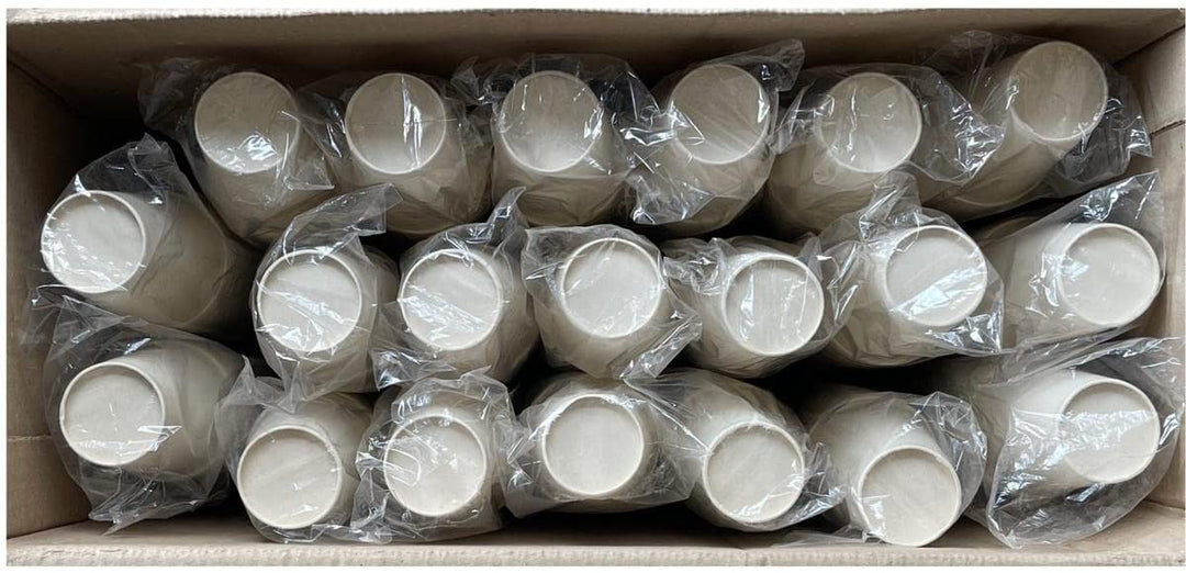 [1000 unidades] Vasos desechables biodegradables de 16 oz | Fibra natural ecológica | Tazas frías y calientes