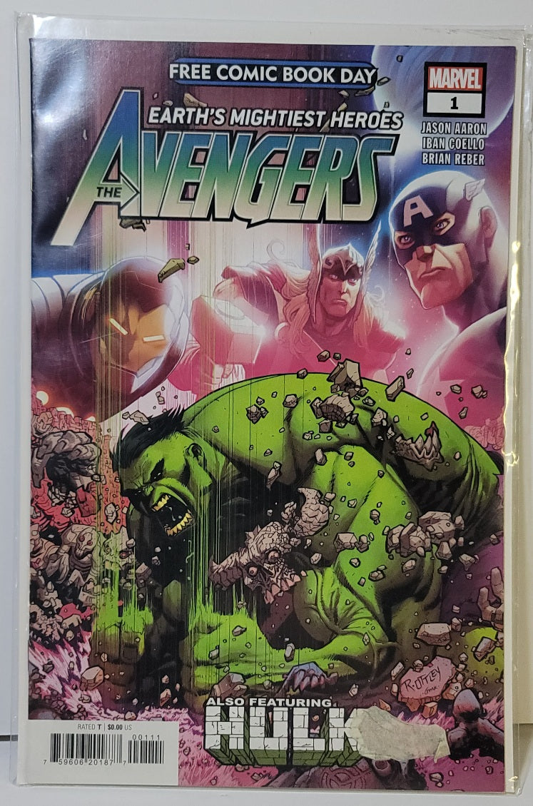 Vengadores Los héroes más poderosos de la Tierra Número 1 Marvel Hulk