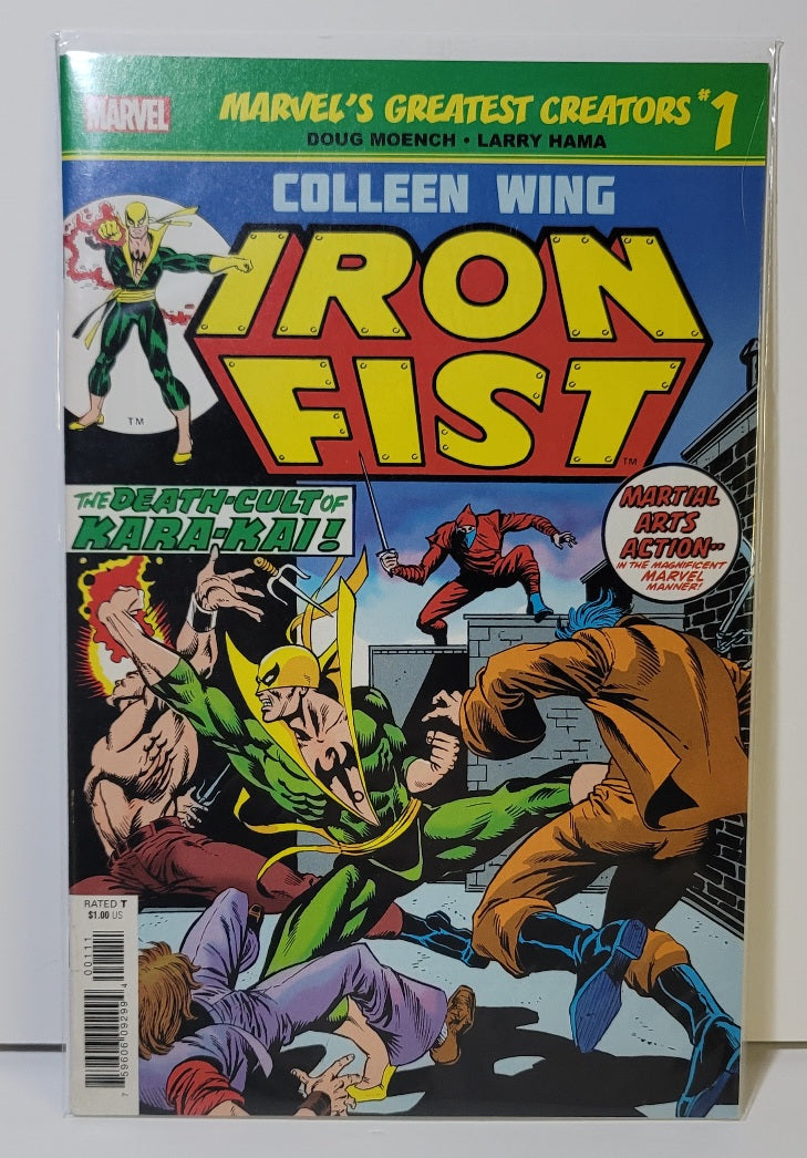 Iron Fist #1 Comic Book Marvel