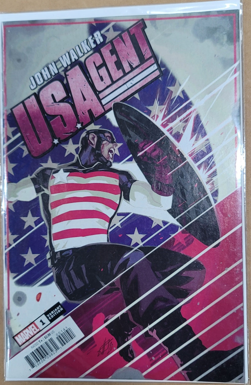USAgent #1 Marvel Bonus Edition 漫画书美国队长