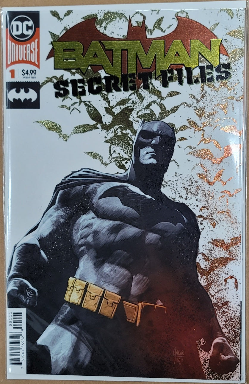 蝙蝠侠秘密档案第 1 卷。DC 宇宙漫画书 #1 期