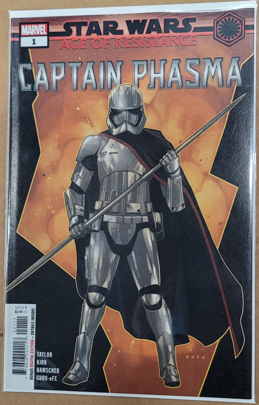 Star Wars: Age of Resistance Captain Phasma #1 Comic Book Marvel
