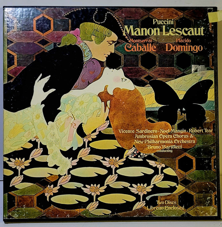 Giacomo Puccini / Montserrat Caballé / Placido Domingo ‎– Manon Lescaut 12" LP