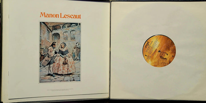 Giacomo Puccini / Montserrat Caballé / Placido Domingo ‎– Manon Lescaut 12" LP