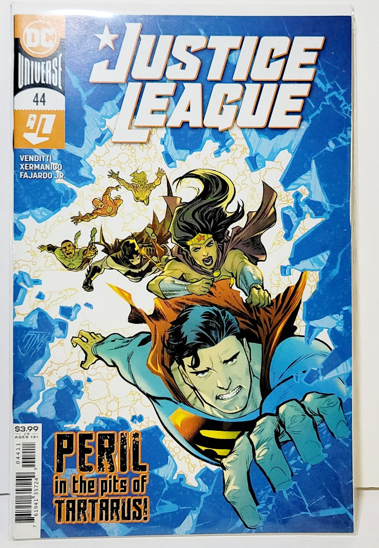 Liga de la Justicia DC Comics #44 edición Peligro