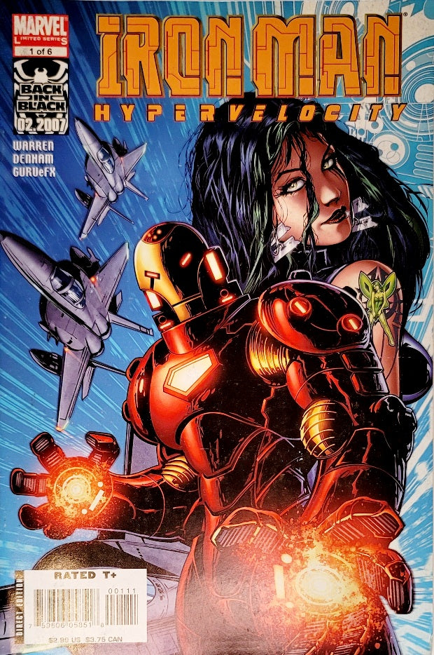 Iron Man: Hipervelocidad # 1 Edición Marvel Comic Book