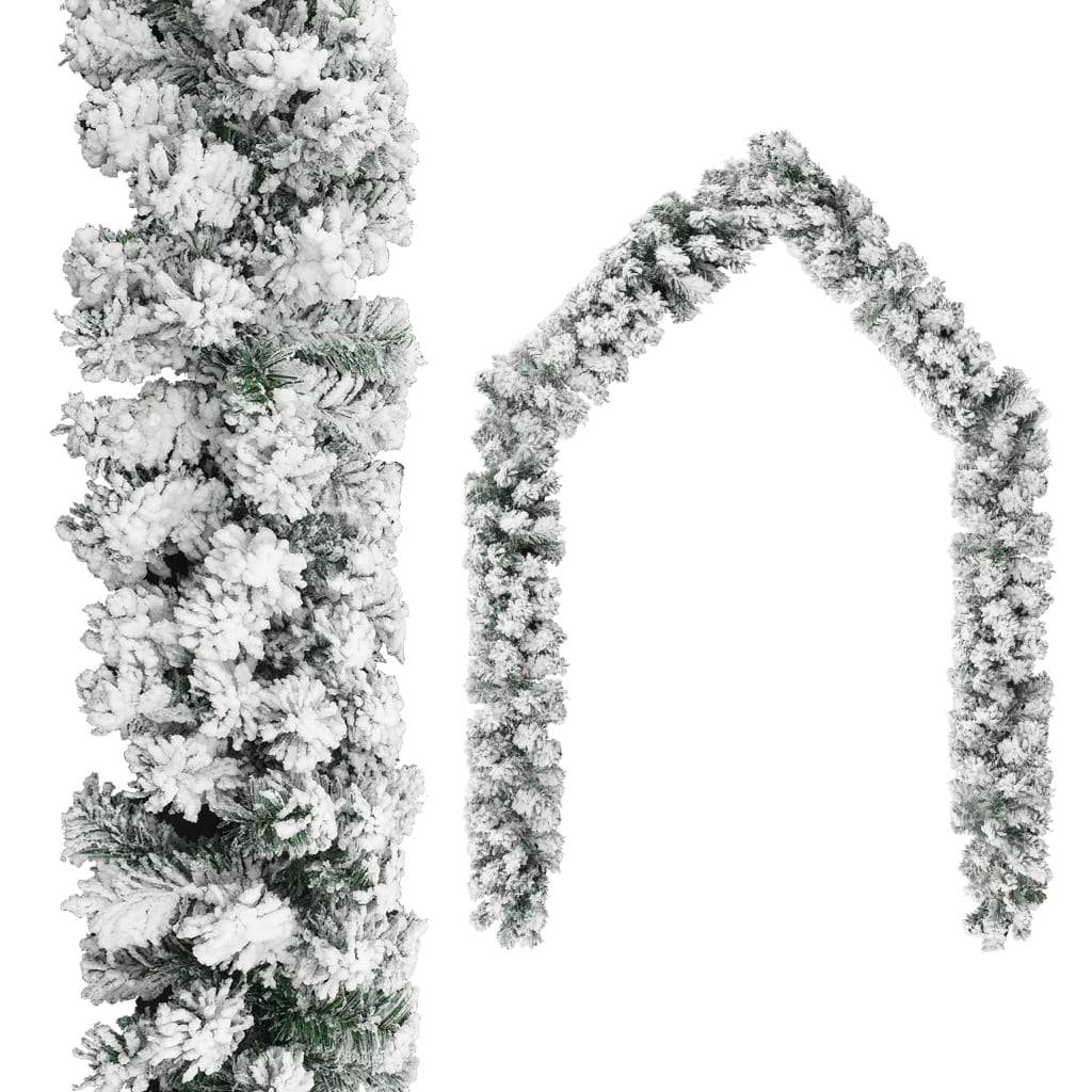 vidaXL Christmas Garland with LEDs & Ball PVC Artificial Multi Colors/Sizes