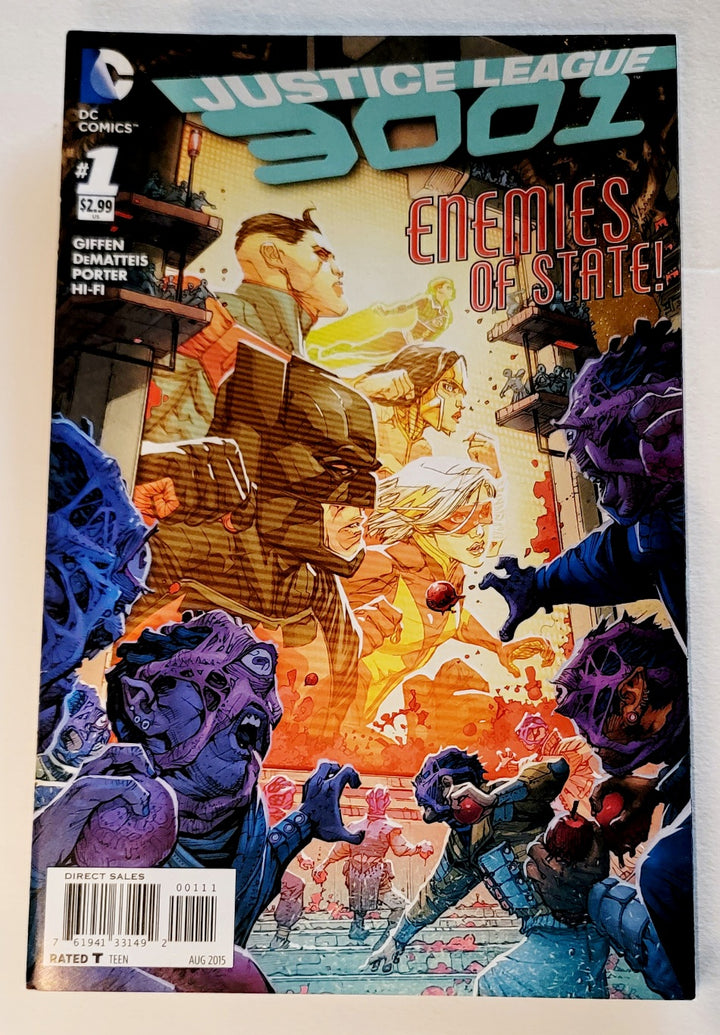 Liga de la Justicia 3001: Enemigos del Estado #1 DC Comics