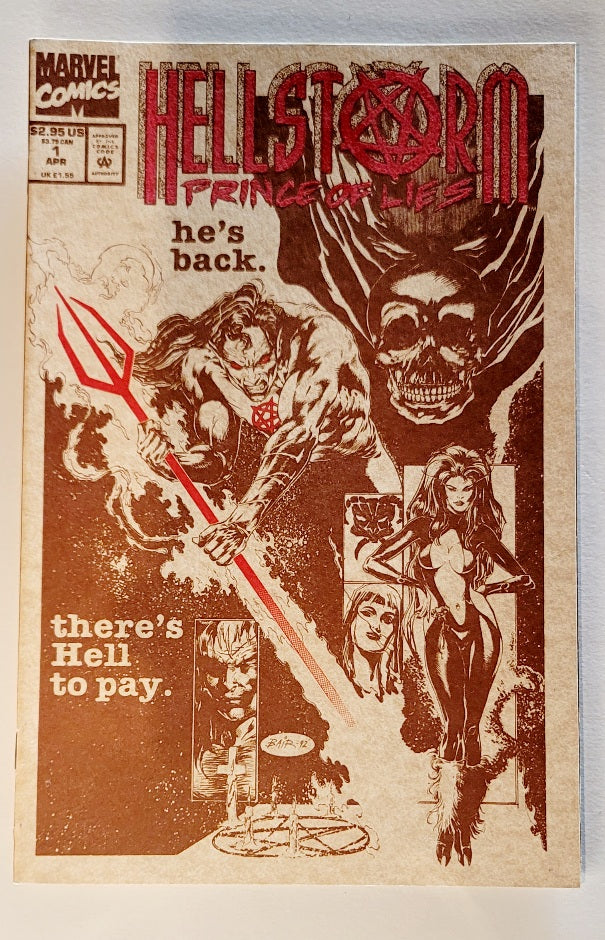 Hellstorm Príncipe de las Mentiras Marvel Comics #1
