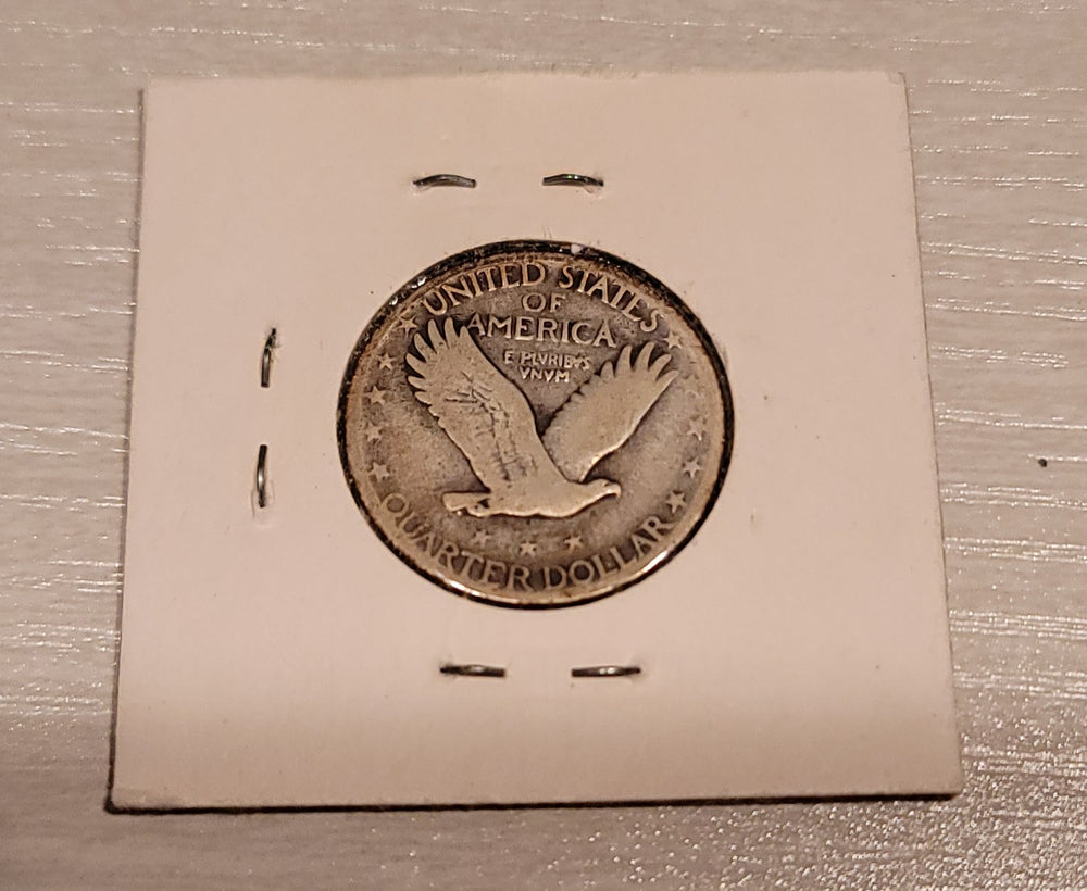 1927 Walking Liberty Quarter Silver Coin VF-20 Rare - Deal Changer
