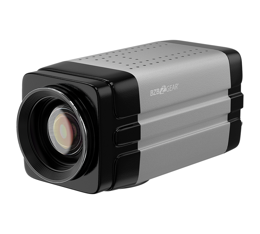1080P FHD 20X Zoom Box Camera with 3G-SDI & IP Streaming and Audio input
