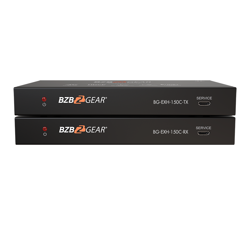 4K UHD HDMI HDBaseT Long Range Extender with Bi-directional IR RS-232 and CEC up to 490ft