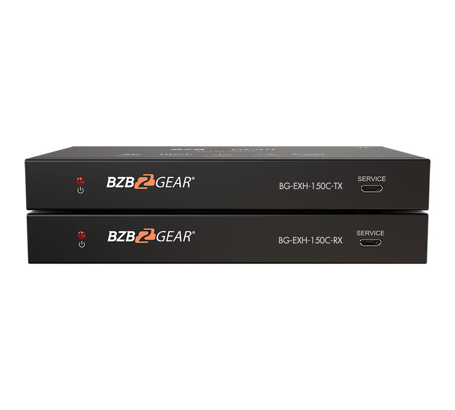 4K UHD HDMI HDBaseT Long Range Extender with Bi-directional IR RS-232 and CEC up to 490ft