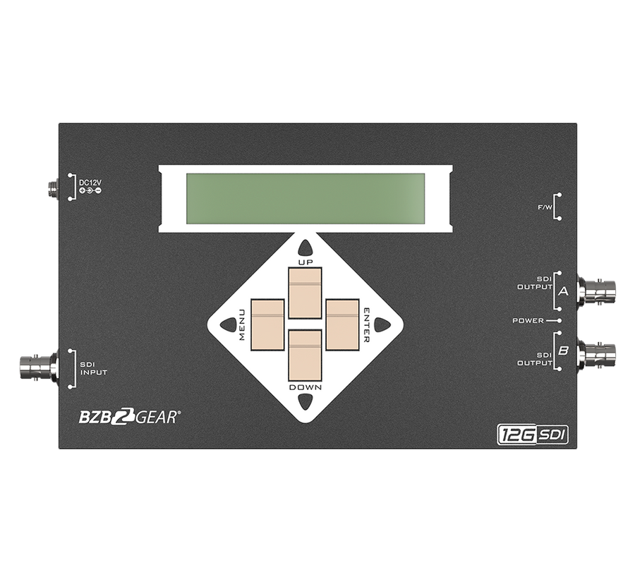 4K UHD 12G SDI Video Test Pattern Generator (Support 12G/6G/3G/HD/SD-SDI)