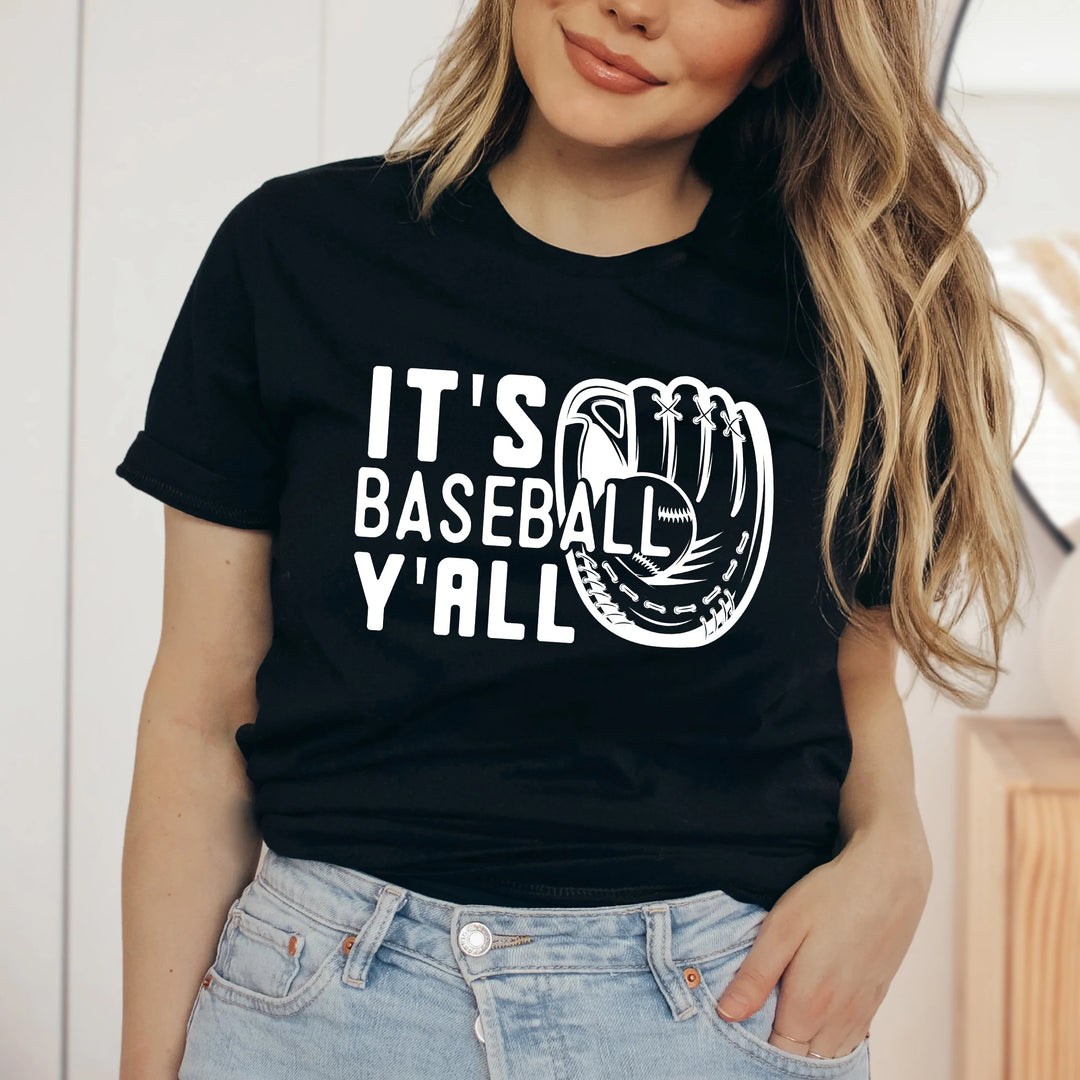 It's Baseball Y'all | Short Sleeve Crew Neck