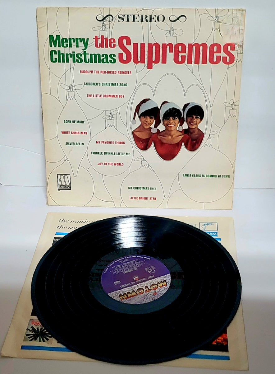 Merry Christmas - The Supremes - Motown LP 12"