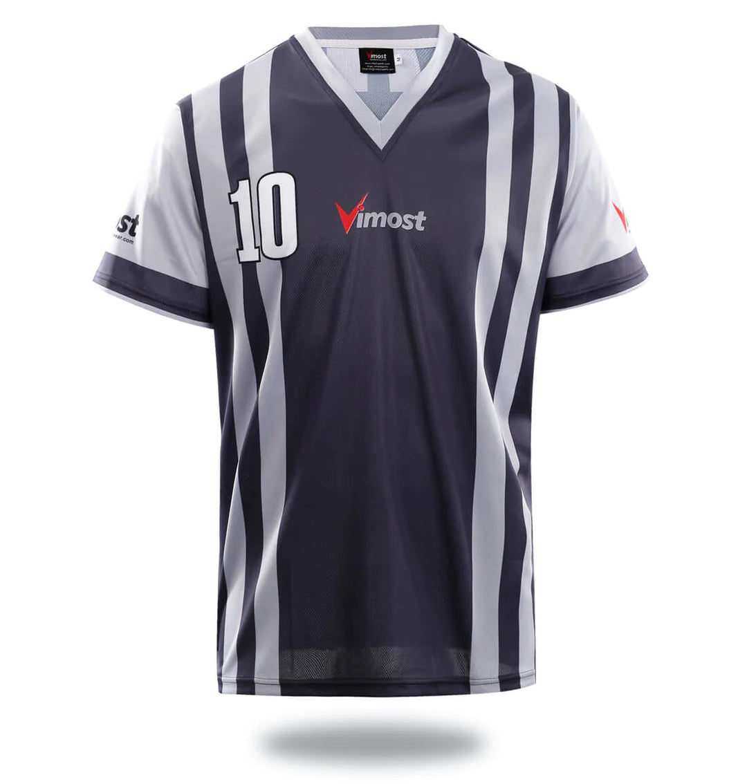 Sublimated Grey Design Soccer Jersey
