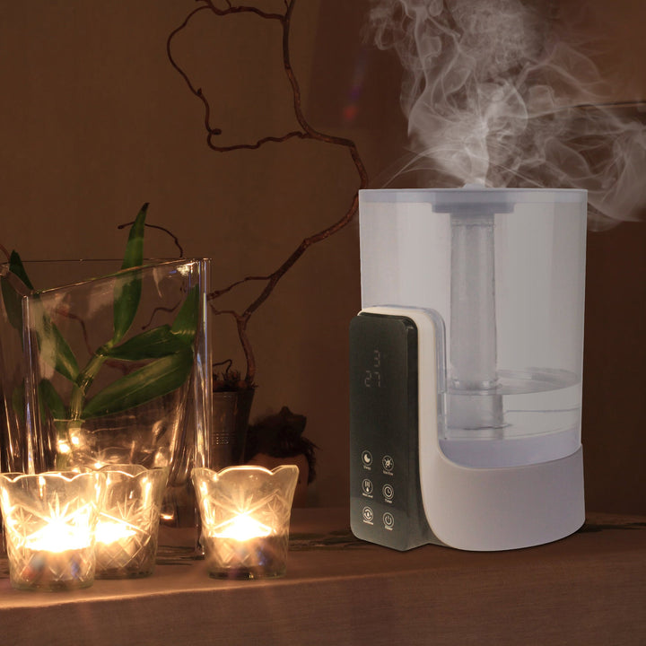 UV Smart Ultrasonic Humidifier, 6L Cool Mist Aroma Diffuser