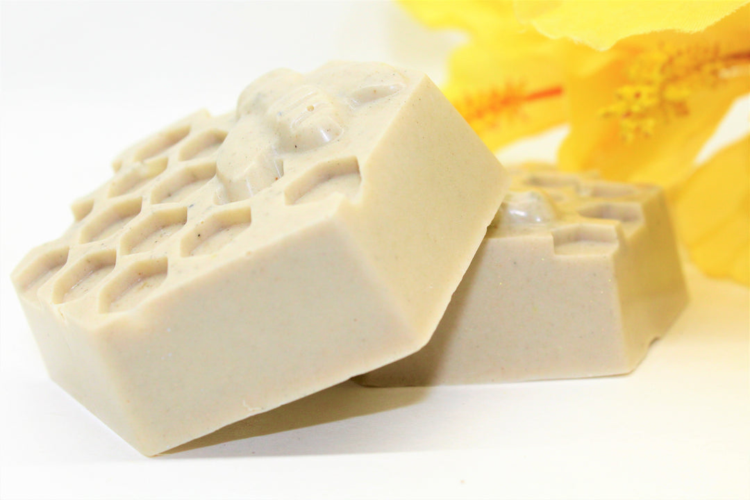 Honeycomb Bee Oatmeal Soap