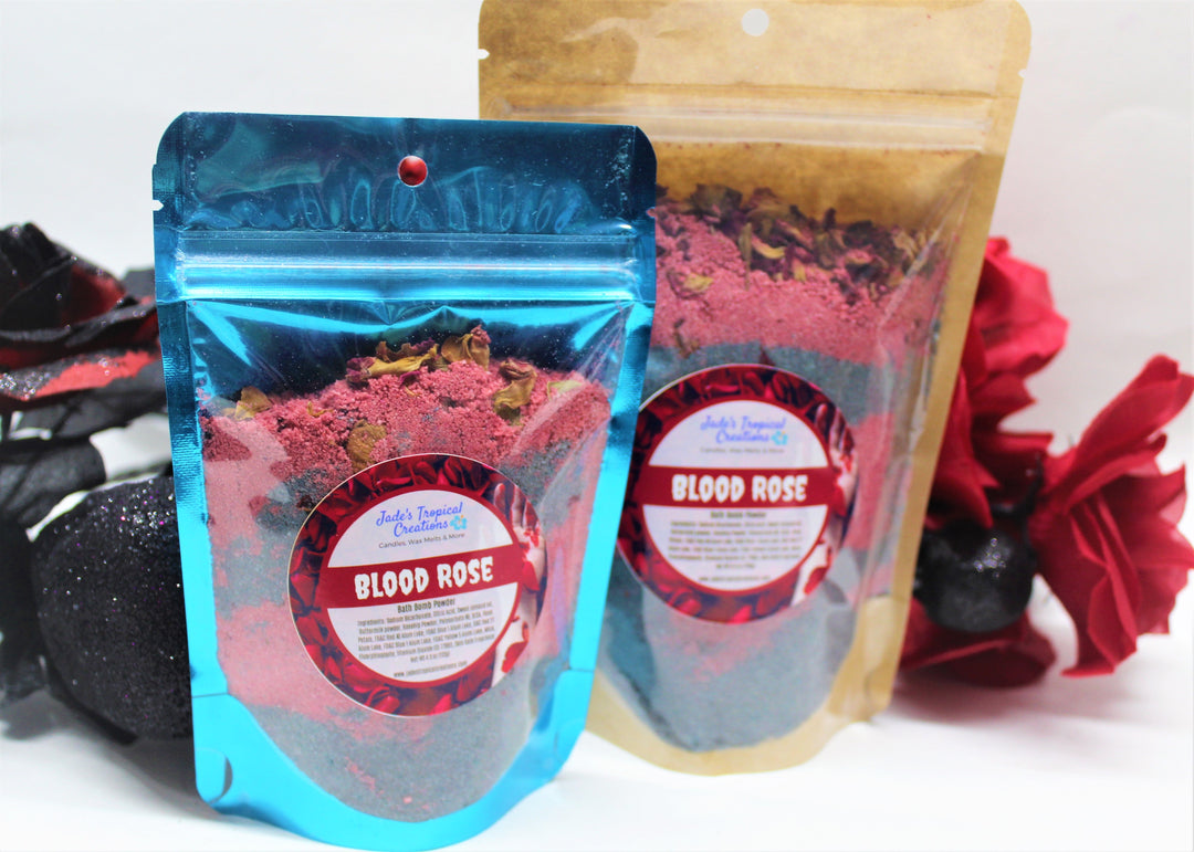 Blood Rose Bath Bomb Powder