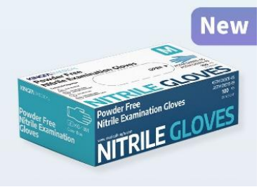 200 Disposable | Powder-free Nitrile Exam Blue Medical Gloves | Superior Elasticity