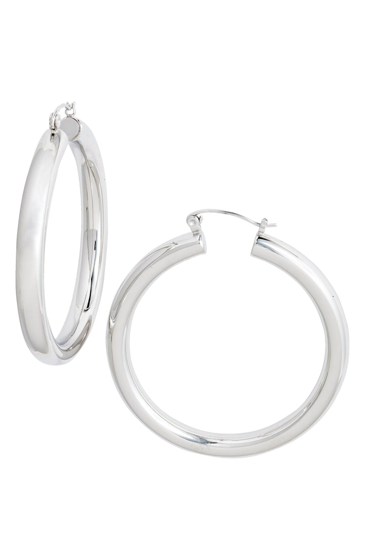 Classic Tube Hoop Earrings | More Colors Available