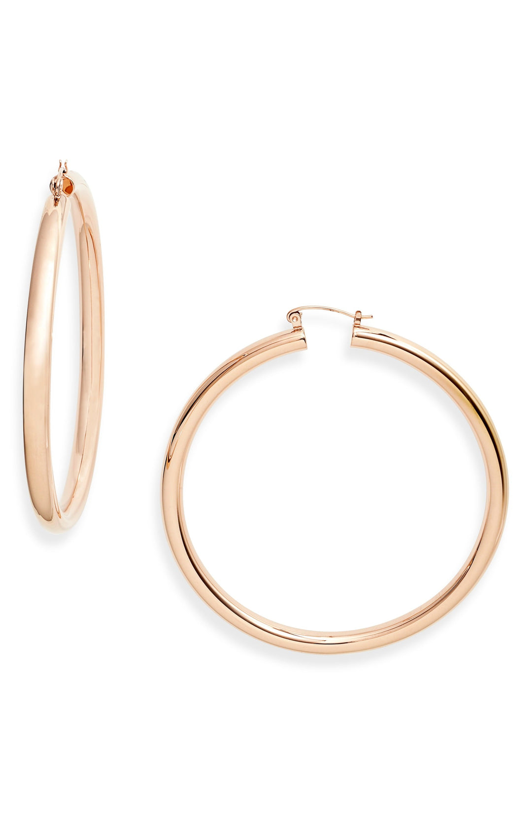 XL Classic Tube Hoop Earrings | More Colors Available