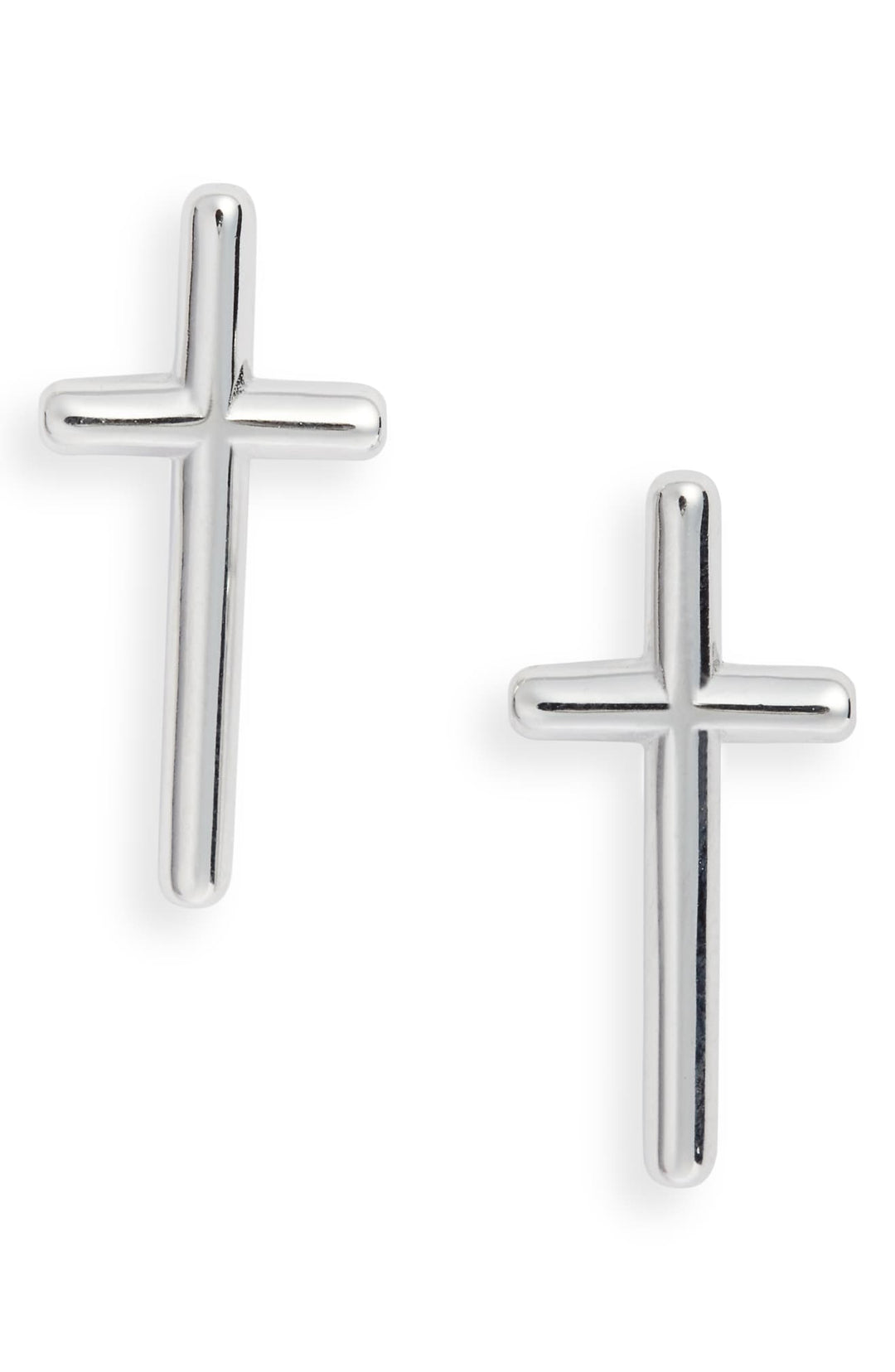 Cross Stud Earrings | More Colors Available