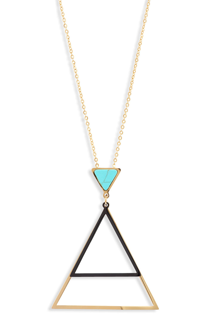 Triangle Focal Necklace