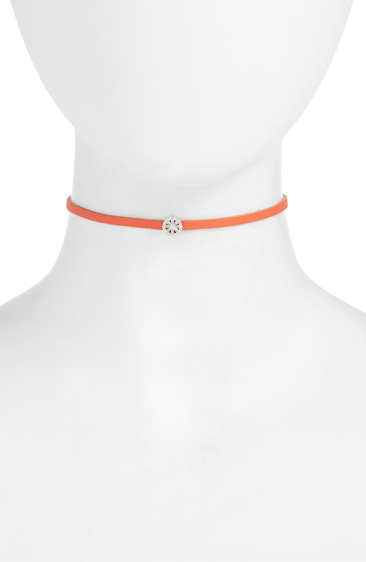 Charm Choker - Orange | More Colors Available