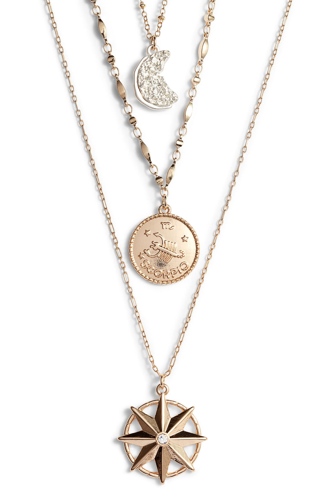 Astrological Charm Necklace - Scorpio