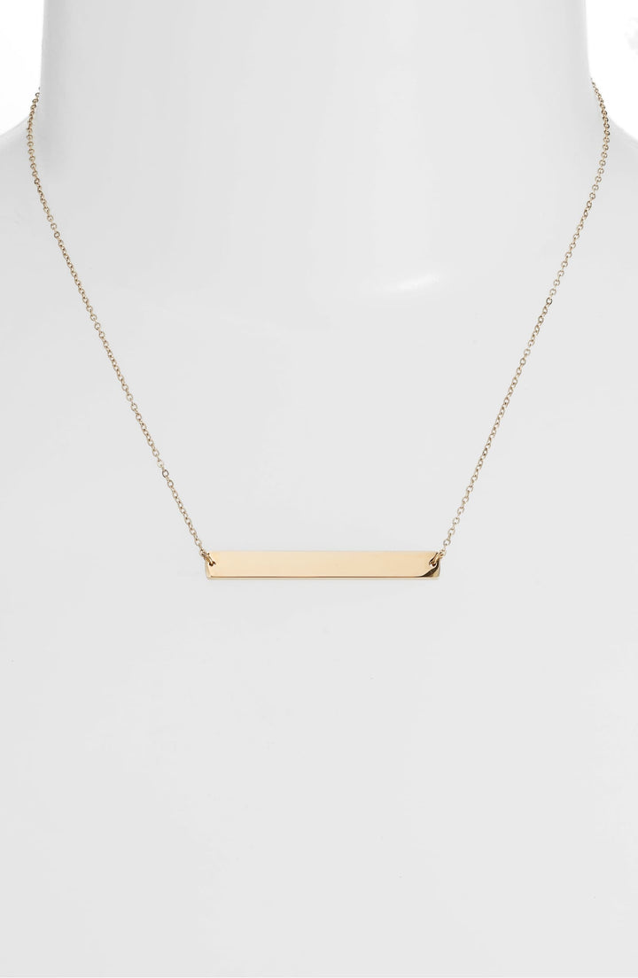 Classic Bar Necklace | More Colors Available