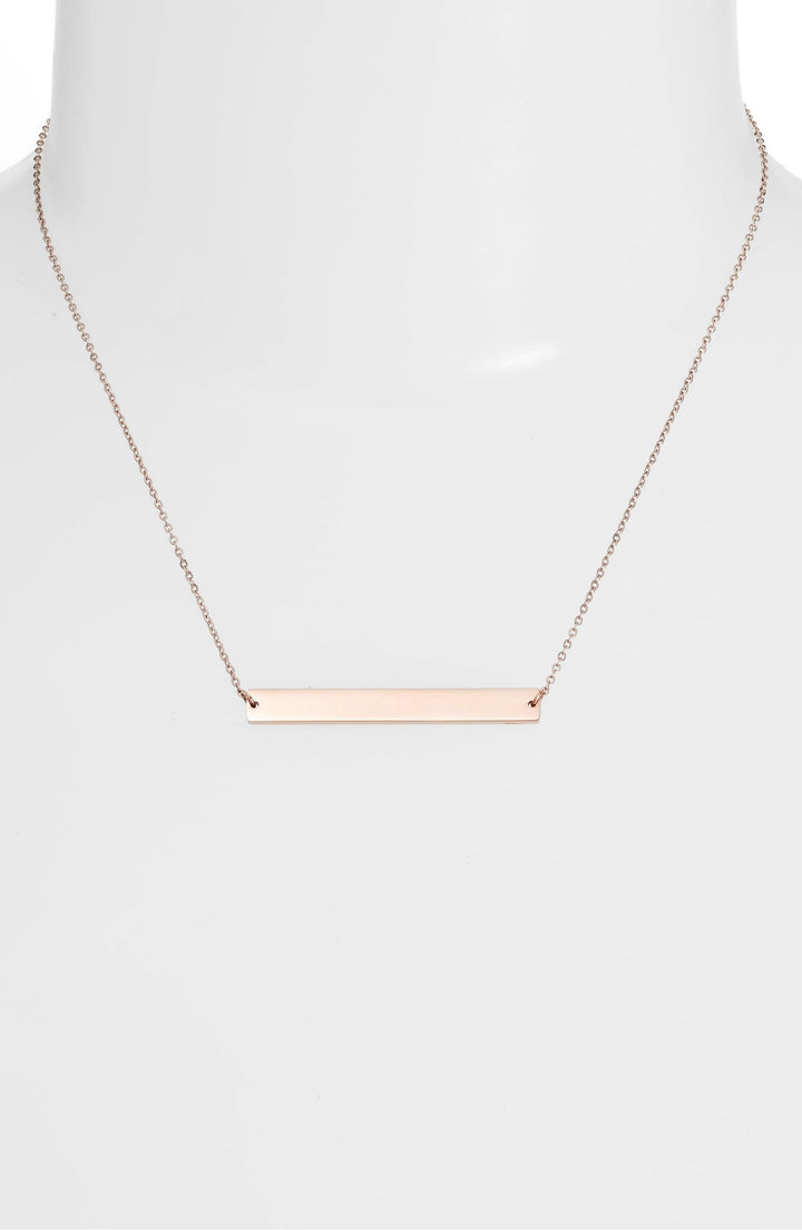 Classic Bar Necklace | More Colors Available